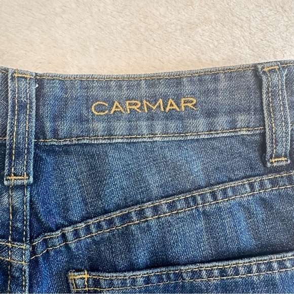 Carmar High Rise Distressed Festival Jeans - Picture 8 of 12